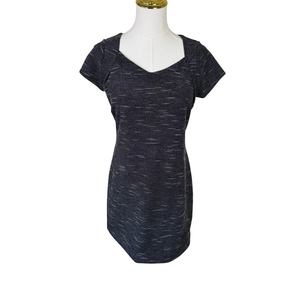 The Limited Short Sleeve Textured Sweetheart Mini Dress US Women's S